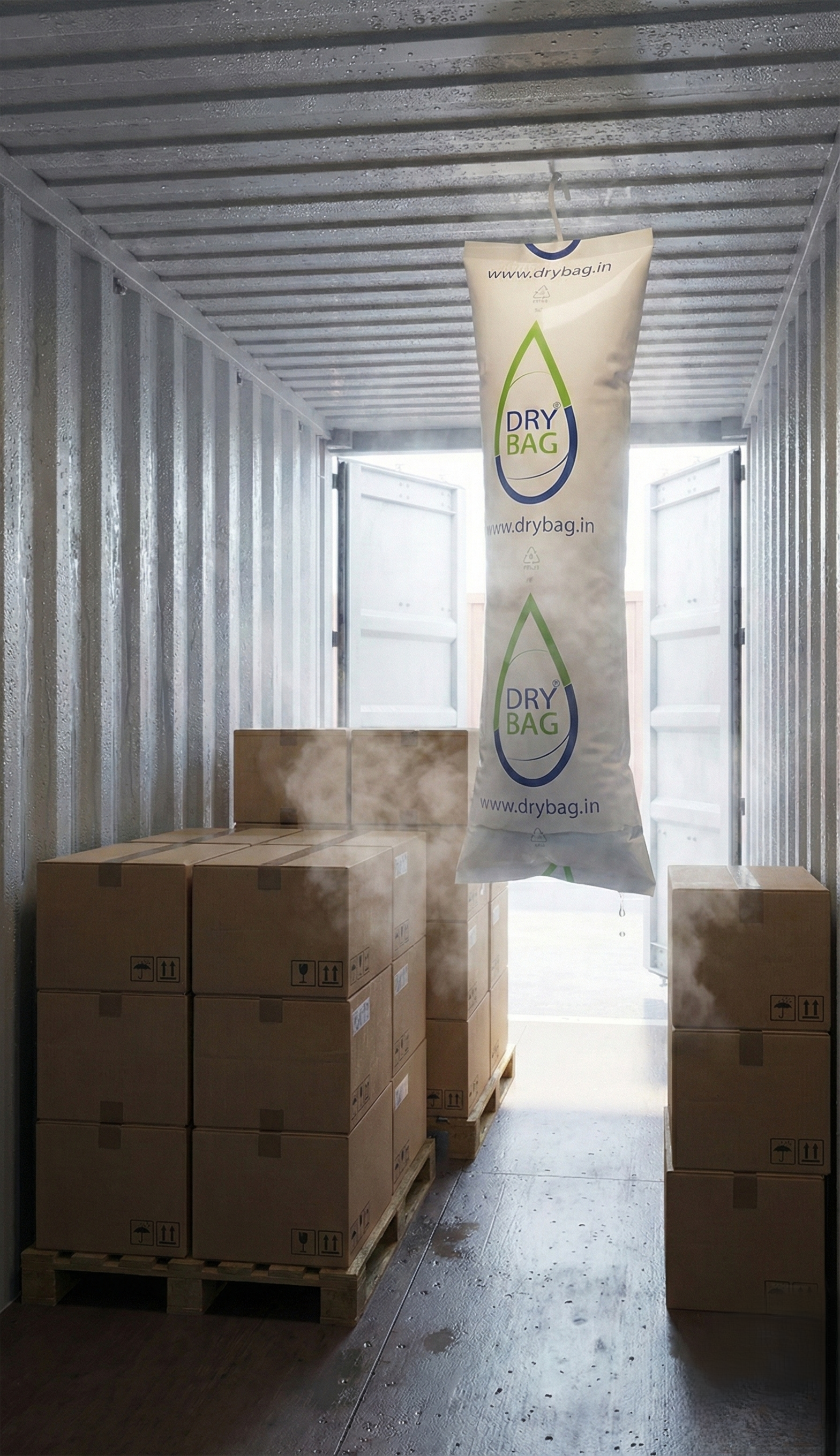 Drybag Calcium Chloride Container Desiccant | Powerful Moisture Absorber for Shipping Containers, Warehouses & Storage | Anti-Humidity Protection Bags for Cargo Safety (Copy) (Copy) (Copy)