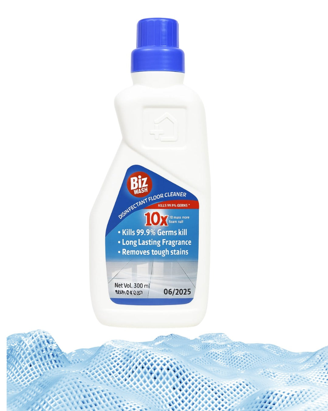 Bizwash Detergent Liquid 500 ml | Powerful Stain Removal | Long-Lasting Fresh Fragrance | Gentle on Clothes | Suitable for Machine & Hand Wash